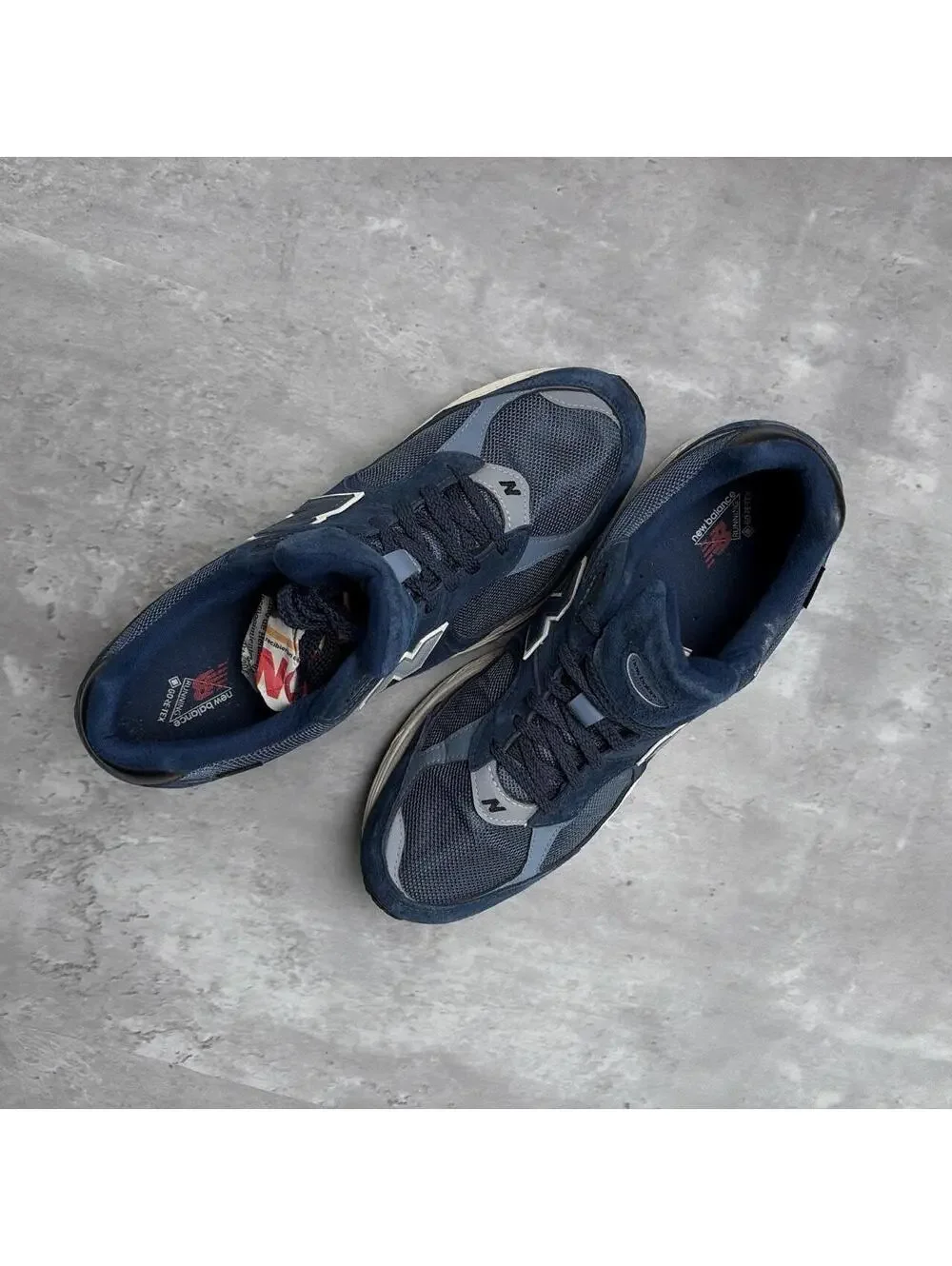 Y2K New Balance 2002R Gore Tex Navy Indigo Sneakers
